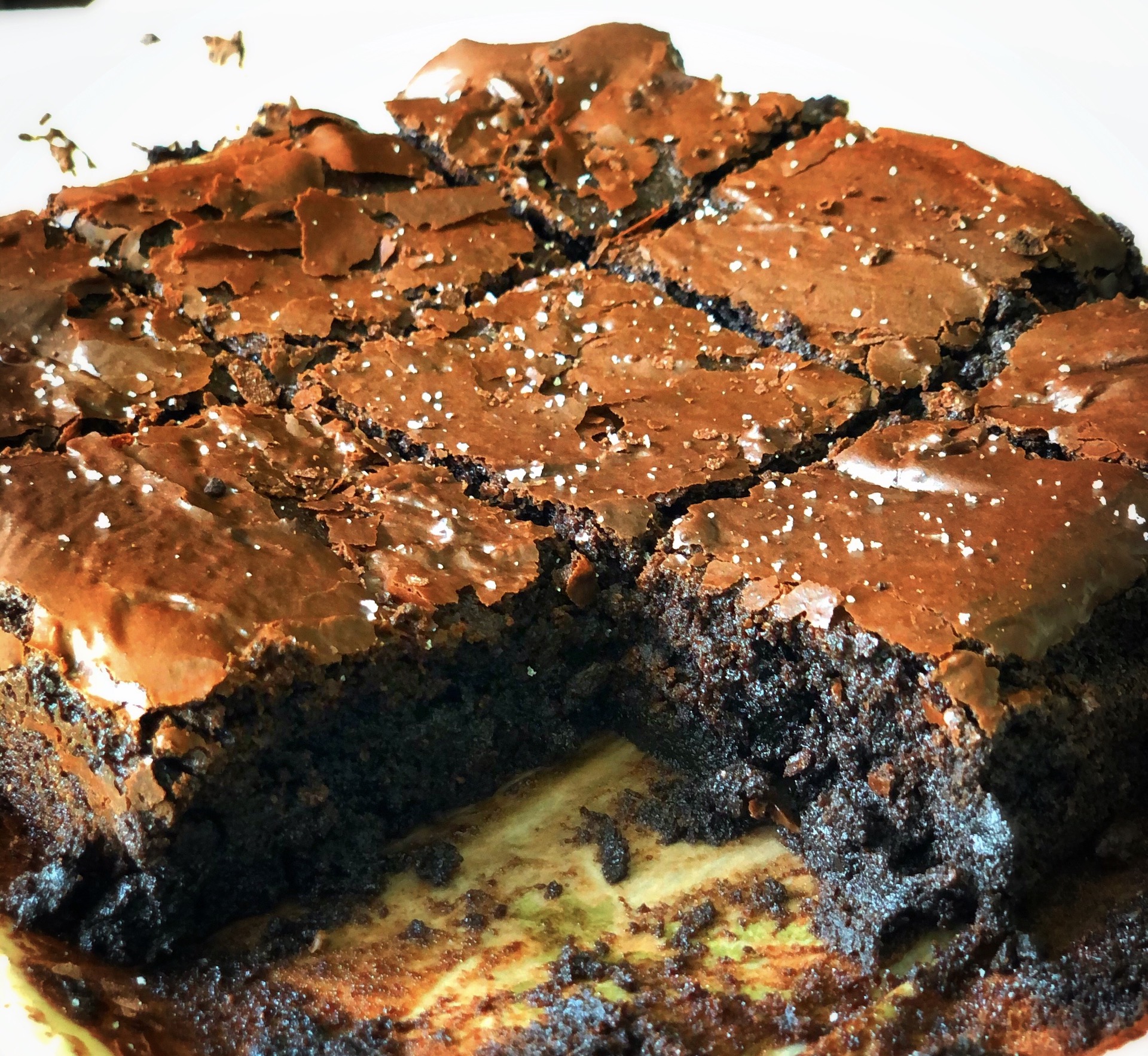 gooey brownie cake recipe