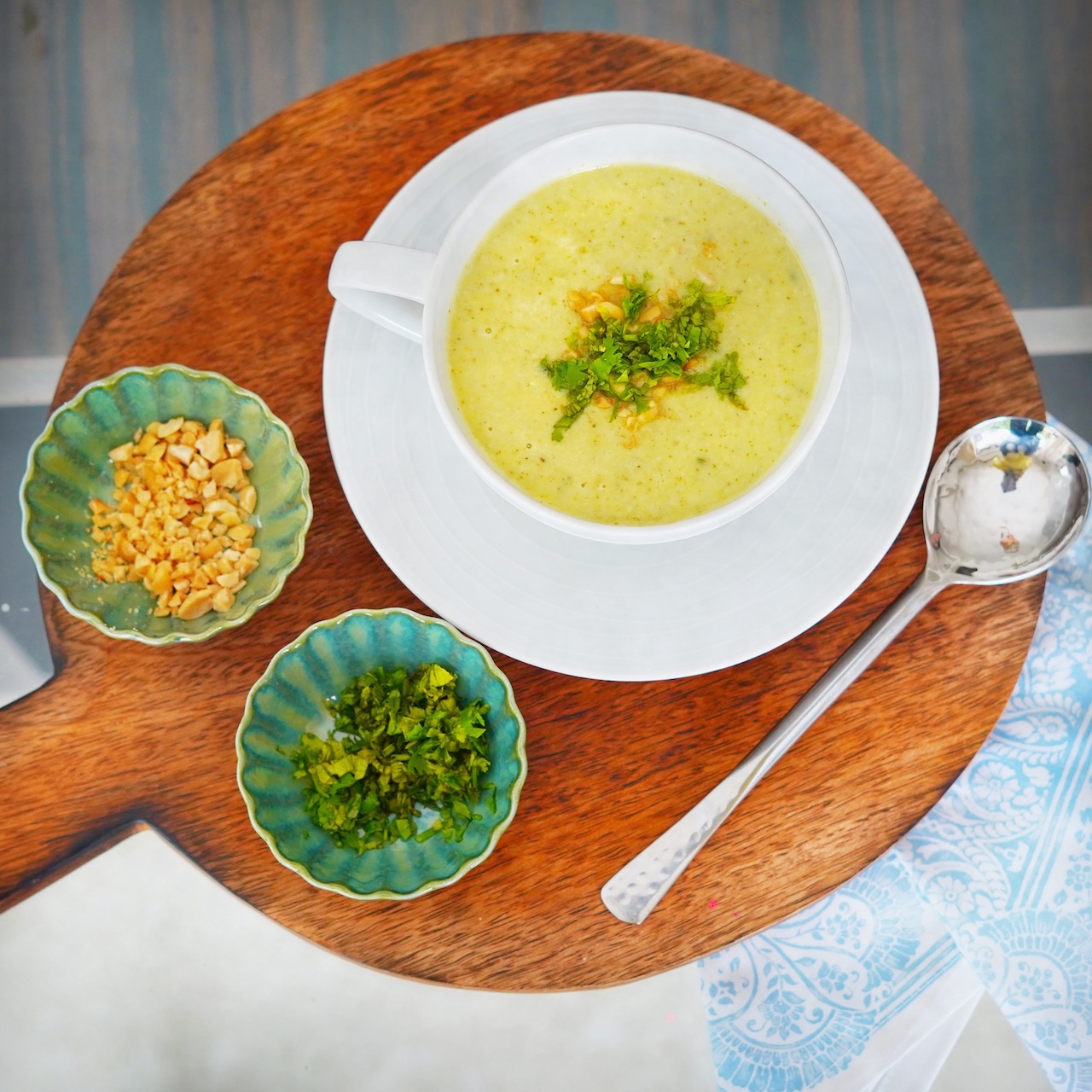 Brocolli soup-spoonful-stories.